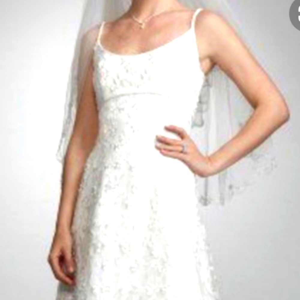 🎀🎀David Bridal wedding dress 🎀🎀